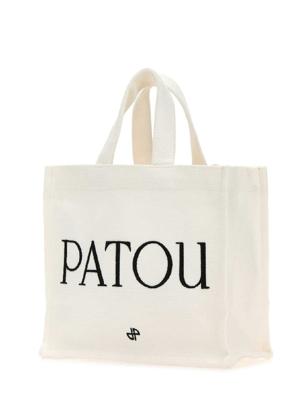 PATOU - HANDBAGS AC0440076 001W White Tote Bags - Jente
