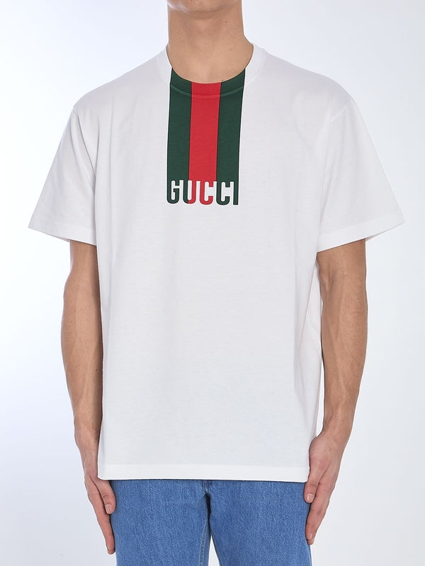 Web Logo Printing Cotton Short-sleeve
  T-shirt