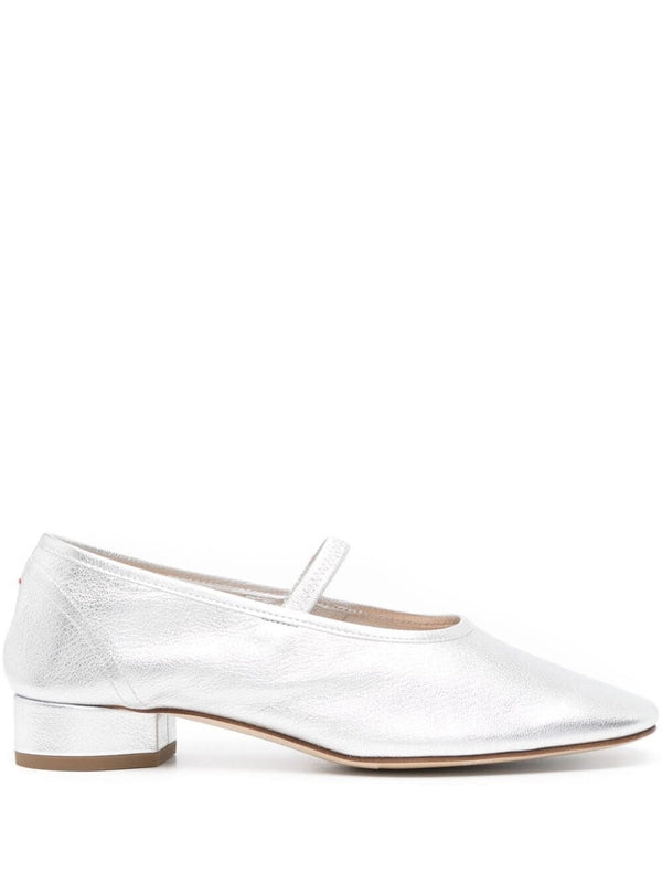 Ady Silver Flat Shoes