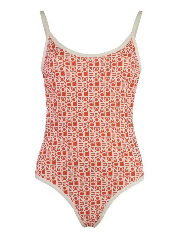 Allover Logo Swimsuit