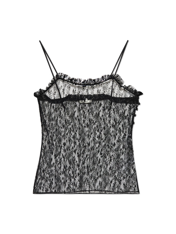 Sheer Flower
  Lace Camisole