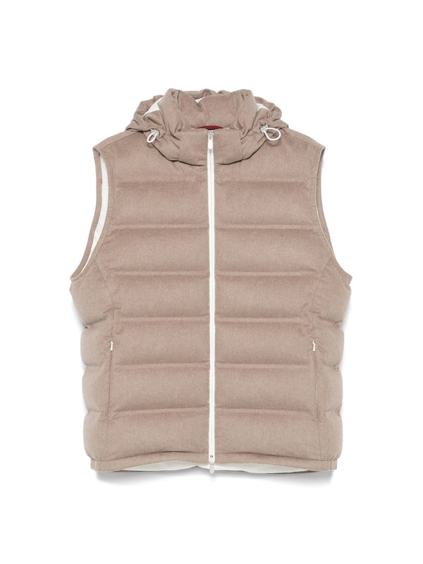 Brunello Cucinelli Beige Down