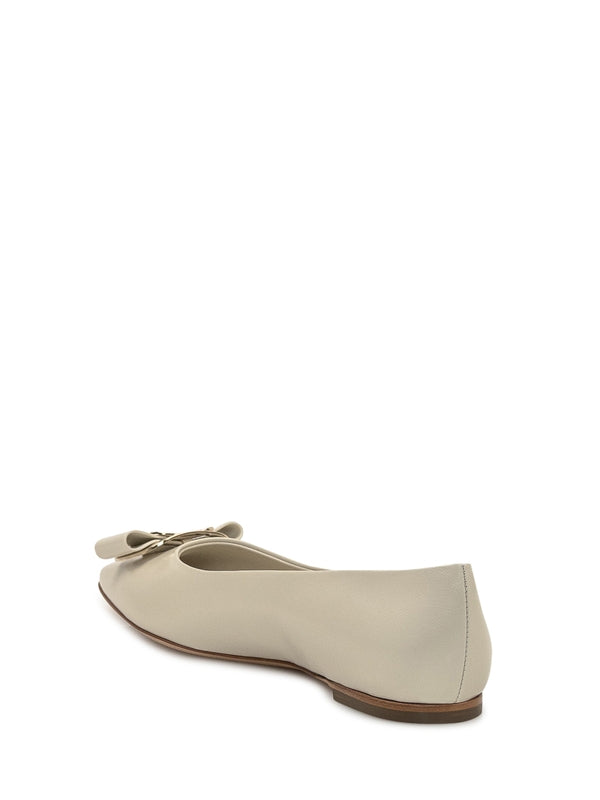 New Vara Bow Lambskin Flats