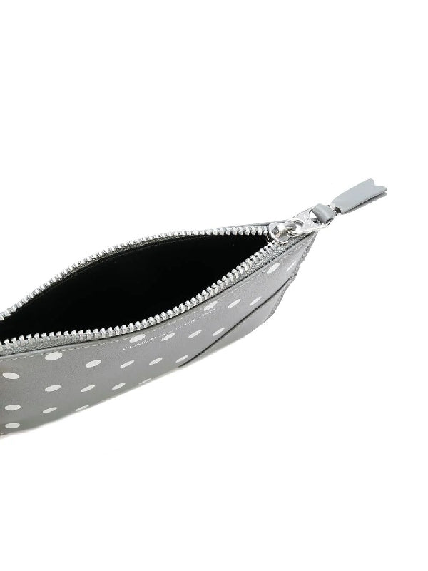 Polka Dot Pattern Zipper Coin Wallet
