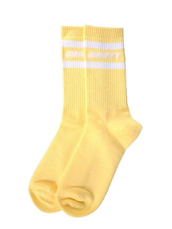 Mouty Yellow Socks