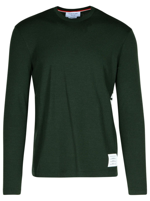 4-Bar Wool Long Sleeve Tshirt