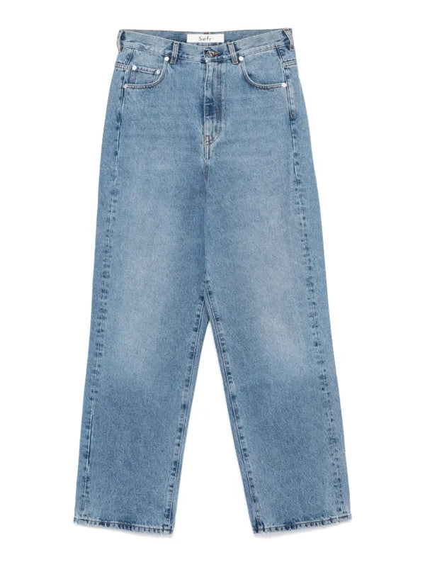 Sefr Blue Denim Pants