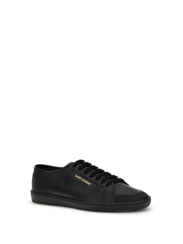 Saint Laurent Black Low Top Sneakers
