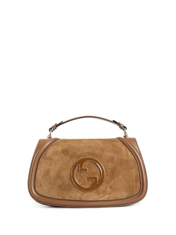 Blondie GG Logo Leather Small Tote Bag