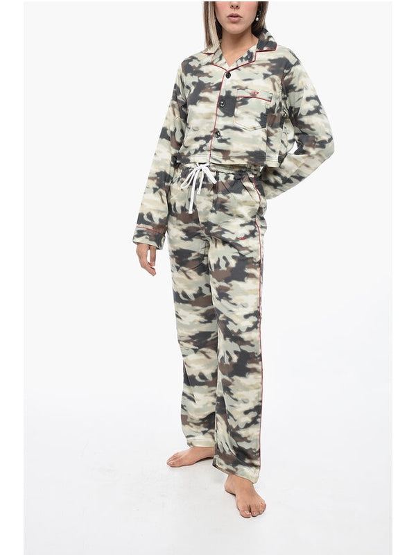 Benelia Camouflage Pajama Set