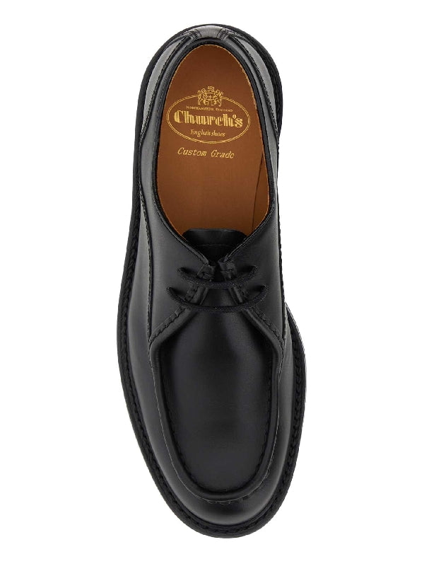 Smooth Leather Derby Shoes