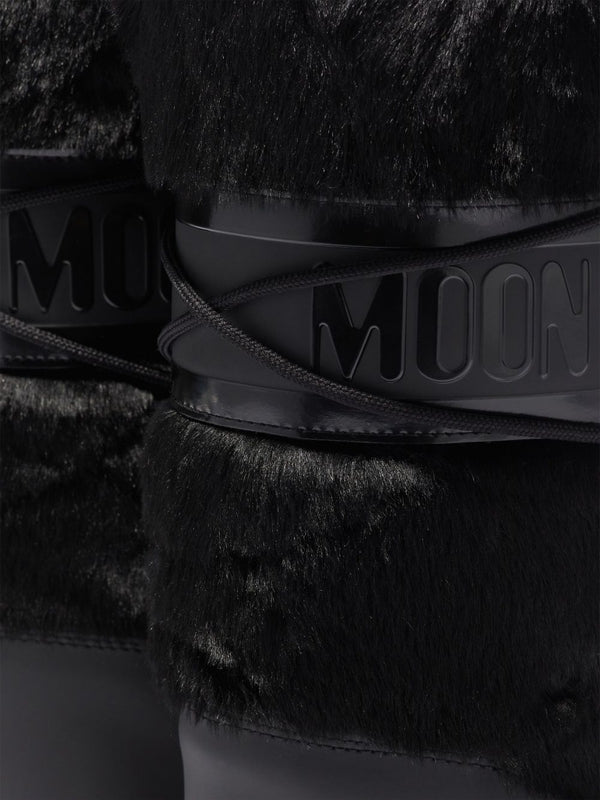 Moon Boot Black Middle Boots