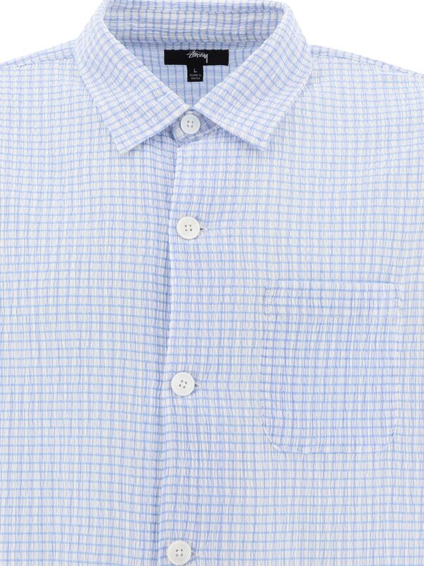 Chest Pocket Crinkle Shirt