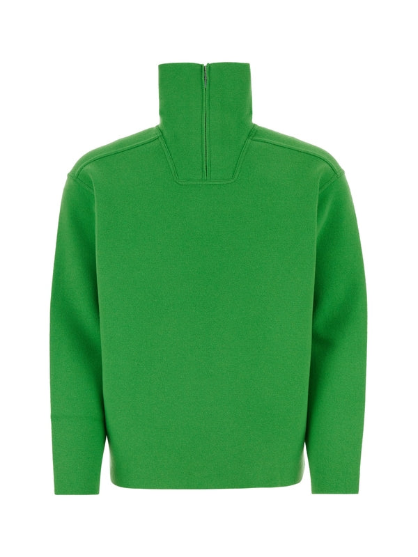 Auralee Green Knitted