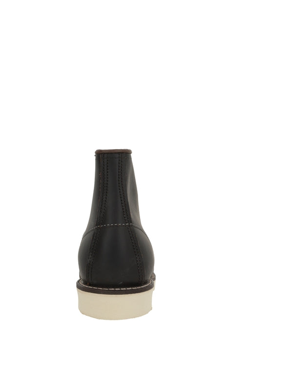 Red Wing Black Lace-Up Boots