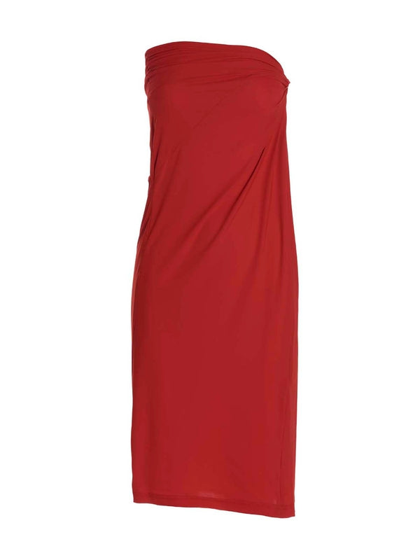 Atlain Red Midi Dress