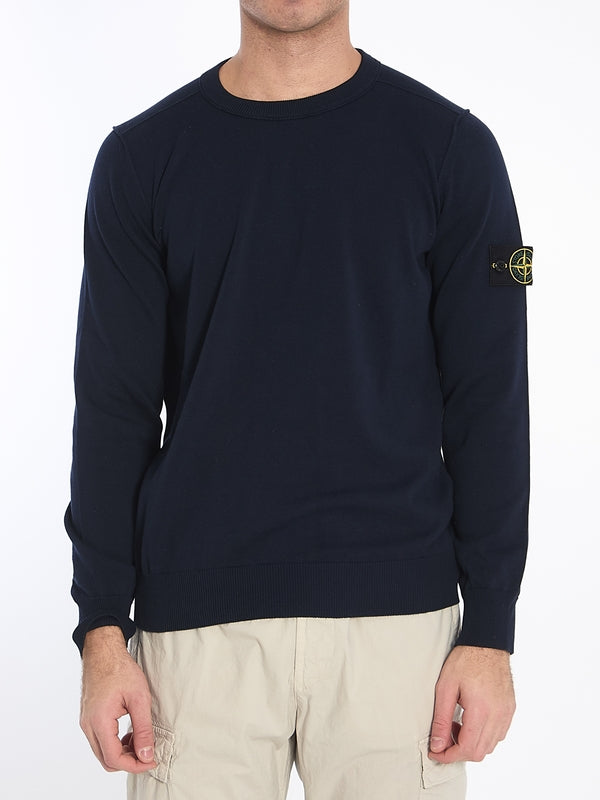 Wappen Patch Cotton Sweatshirt