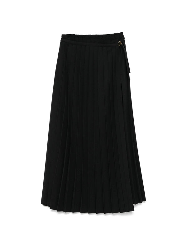Pleats Long Skirt