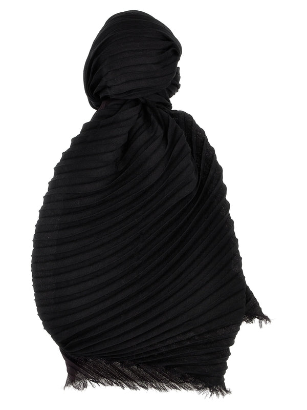 Double Pleats
  Silk Scarf