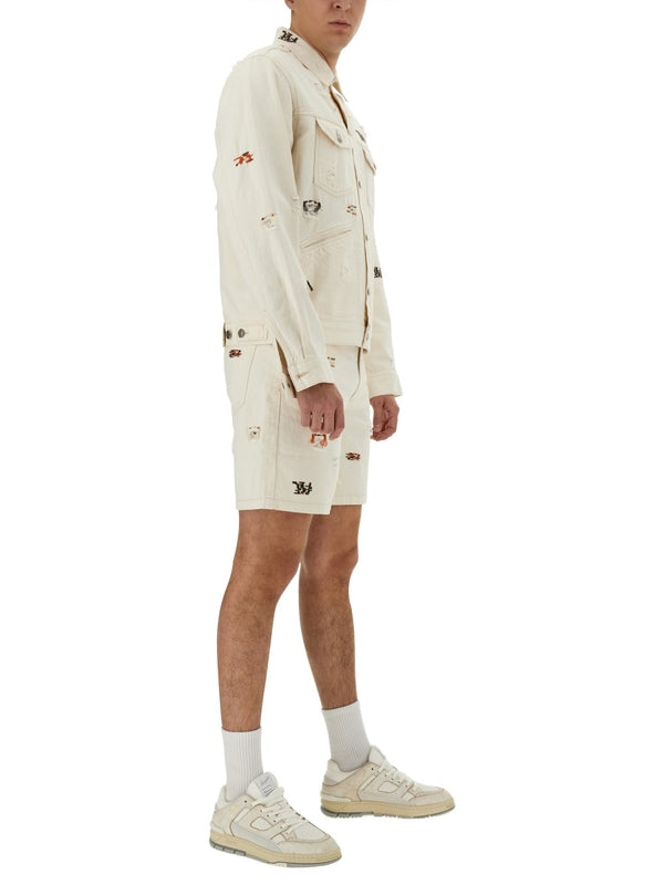 Jango Logo Detail Denim Jacket