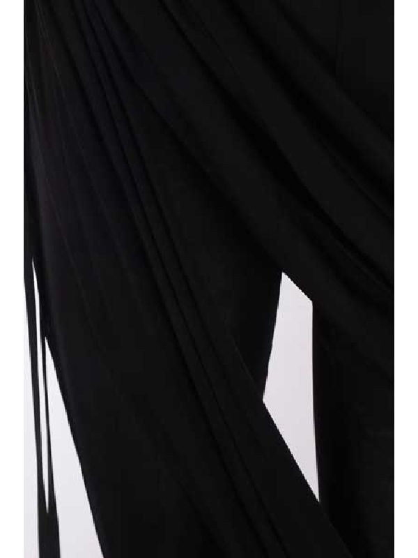 Drape Detail Viscose Pants