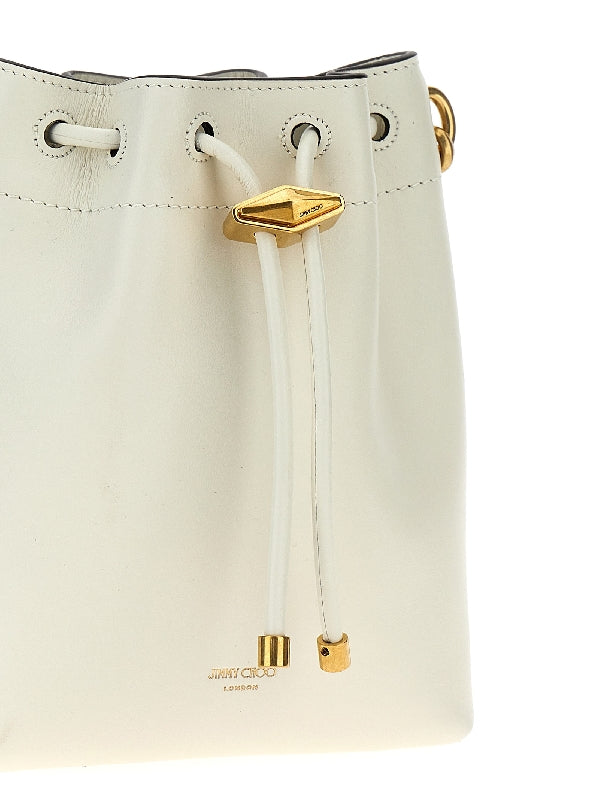 Bon Bon Drawstring Leather
  Bucket Bag