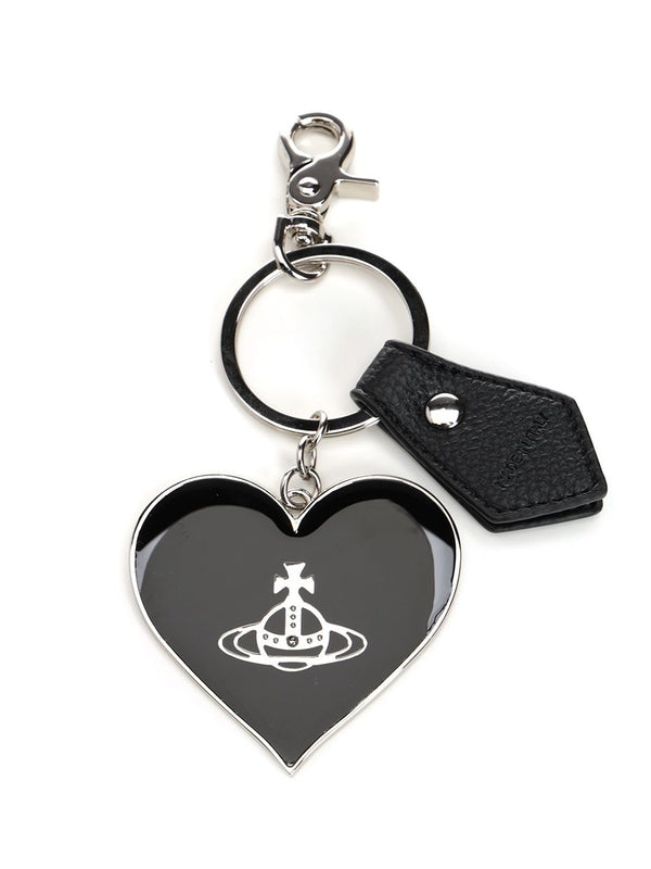 Mirror Heart Orb Keyring