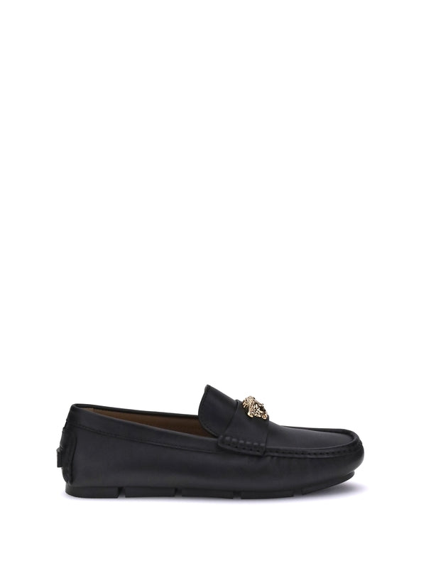 Versace Black Loafers