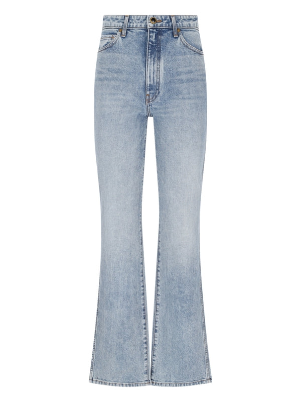 KHAITE - Flare Denim Pants - Jente