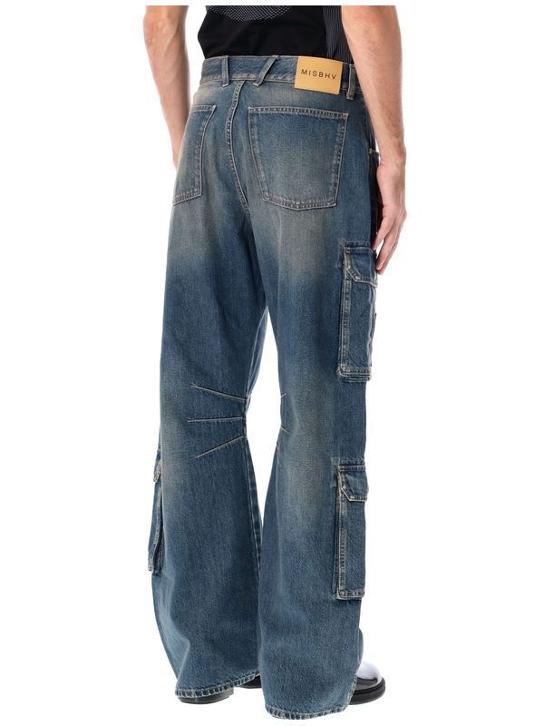 MISBHV - Multi Pocket Cargo Denim Pants - Jente