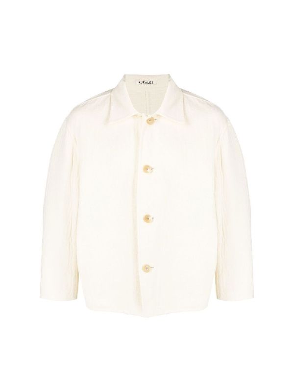 Wool Cotton Collar Jacket
