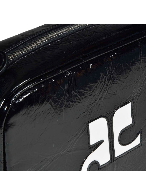 Courrèges - Reedition Logo Patch Crossbody Bag - Jente