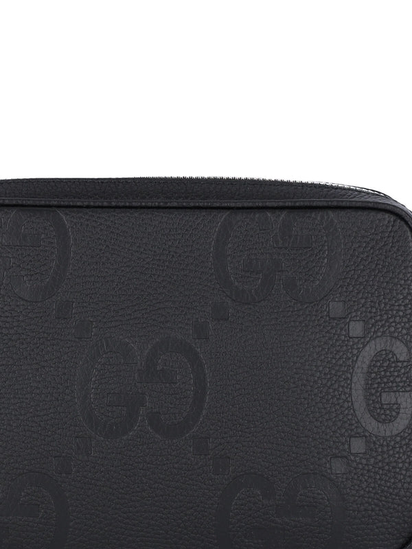 GG Leather Small Pouch Bag