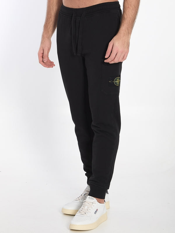 Wappen Patch Cotton Jogger Pants