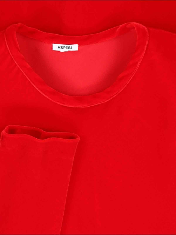 Aspesi Red Midi Dress