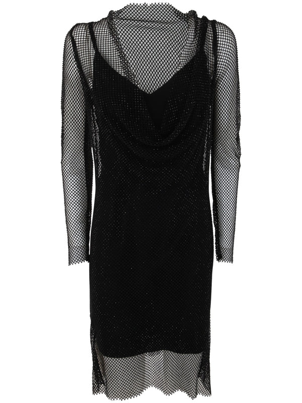 Vezzo Mesh Layered Dress