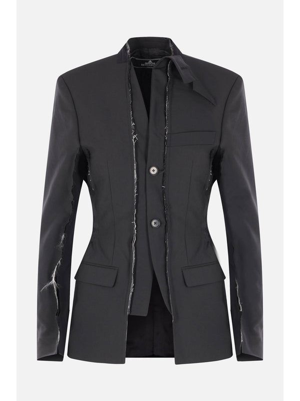 Hodakova Black Tailored Jackets
