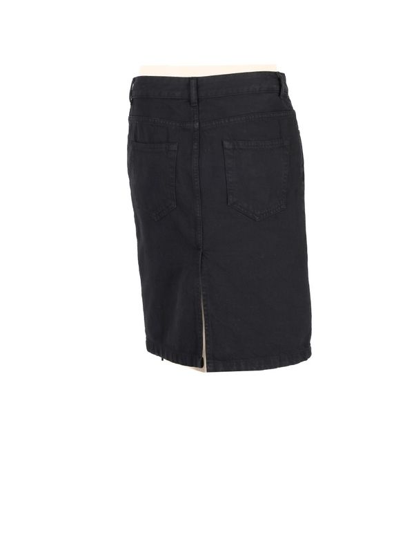 Vida Drawstring Denim Skirt