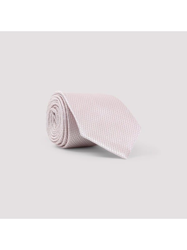 Diagonal Stripe Silk Tie