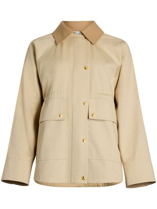 Beige Cotton Jacket