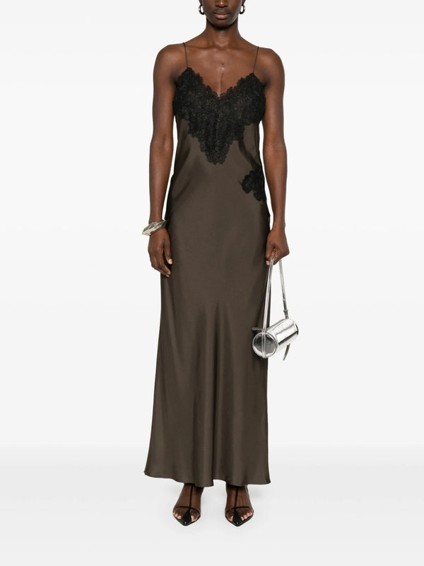 Róhe Brown Long Dress