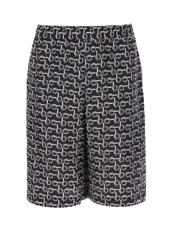 B Printed Bermuda Shorts