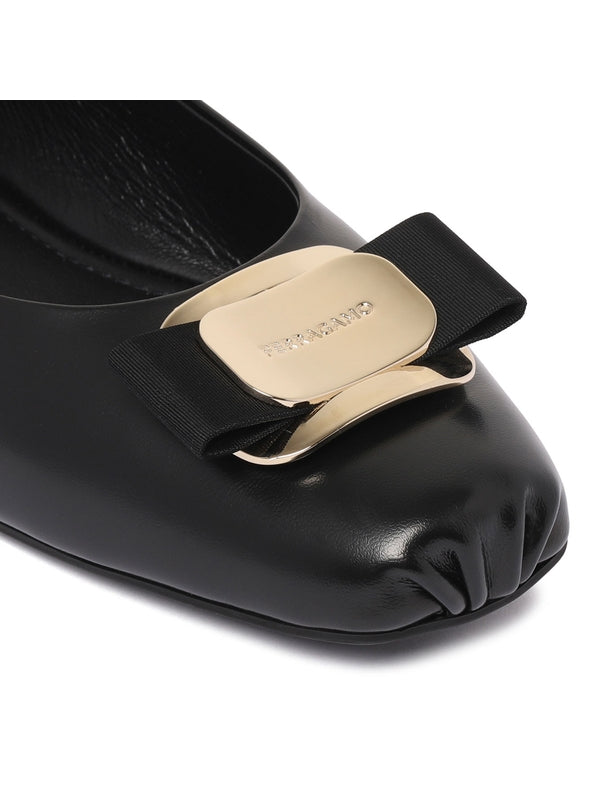 NEW VARA Leather Ballet Flat Shoes