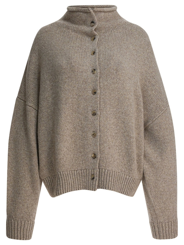 Khaite Beige Cardigans