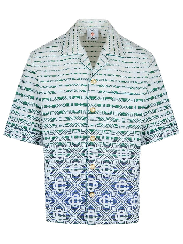 Allover Pattern Short Sleeve Shirt