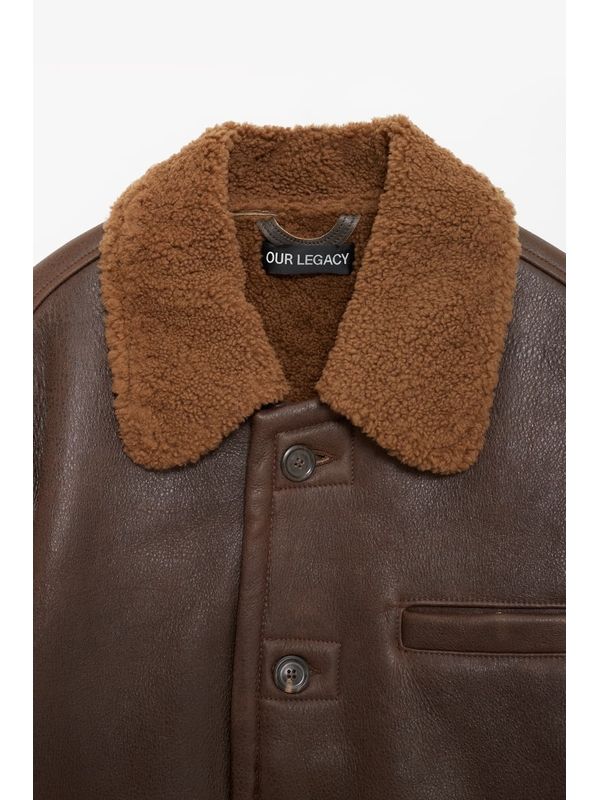 Alaska Shearling Leather Jacket