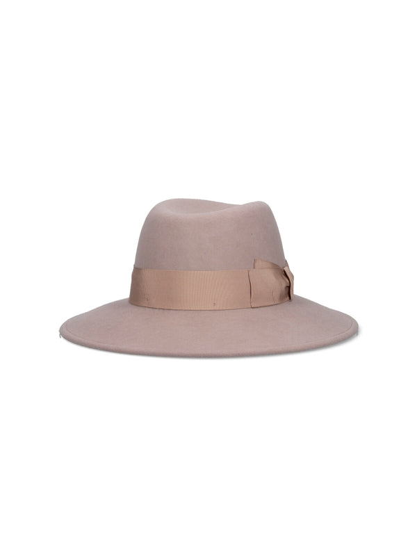 Logo Band Wool Fedora