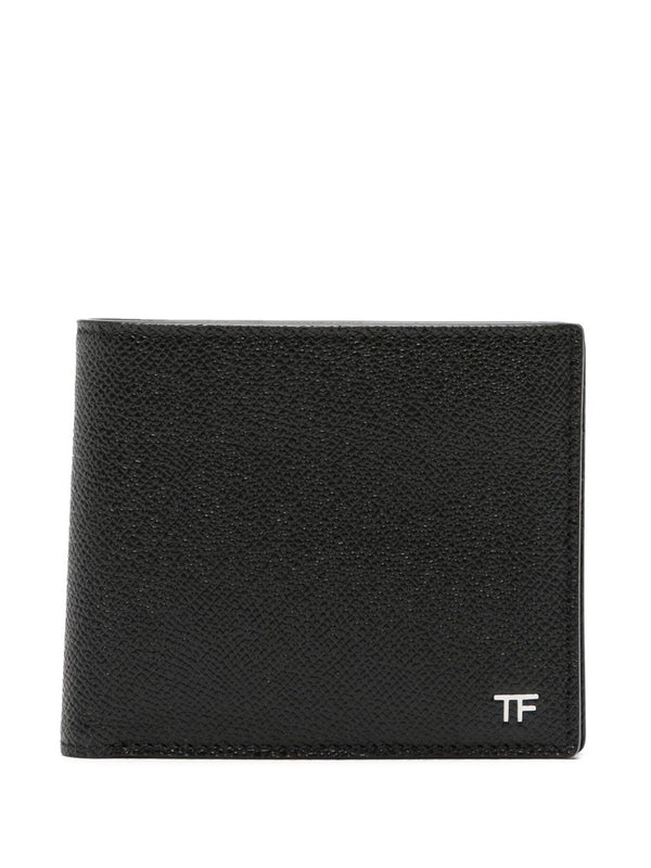 Tf Logo Leather Wallet