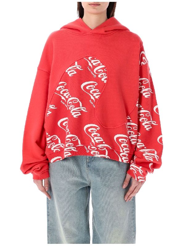 Coca-Cola Swirl Panel Cotton Hood