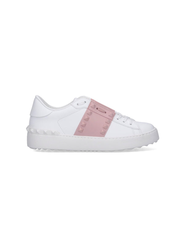 Valentino White Low Top Sneakers